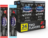 Pedialyte Multi Pack, Electrolyte Hydration Drink, 0.6 Oz Electrolyte Powder Packs, 80 Count