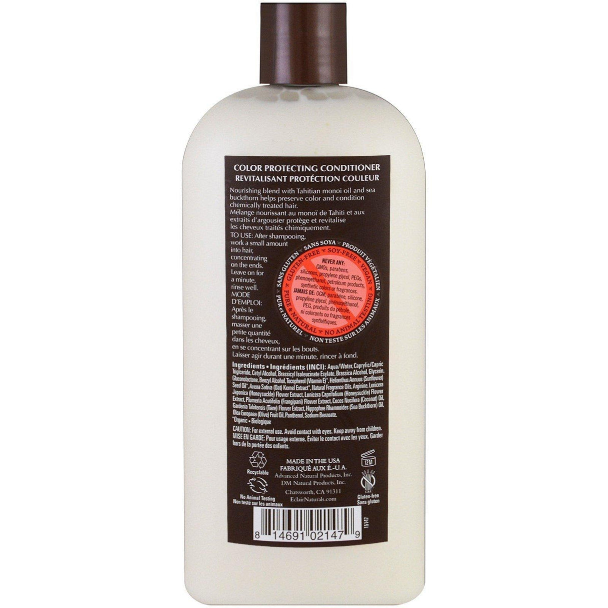Eclair Naturals, Color Protecting Conditioner, Mango, 12 fl oz (355 ml) - Supply Center USA
