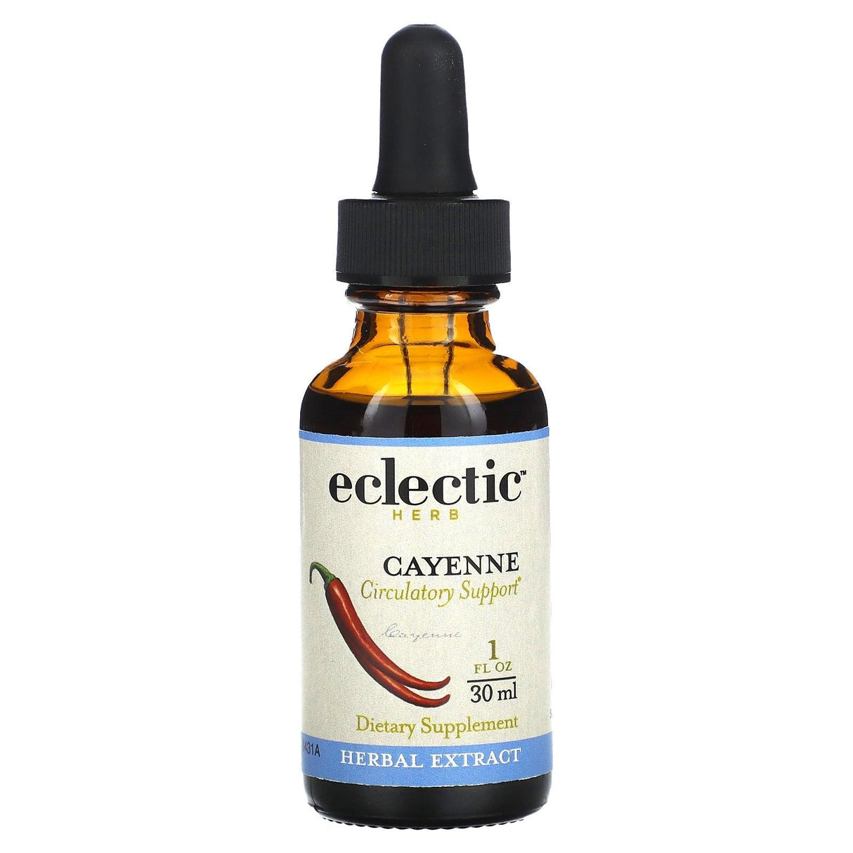 Eclectic Institute, Herb, Cayenne Extract, 2 fl oz (60 ml) - Supply Center USA
