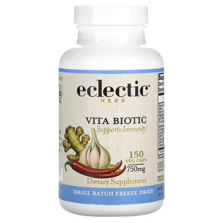 Eclectic Institute, Vita Biotic, 250 mg, 150 Veg Caps - Supply Center USA