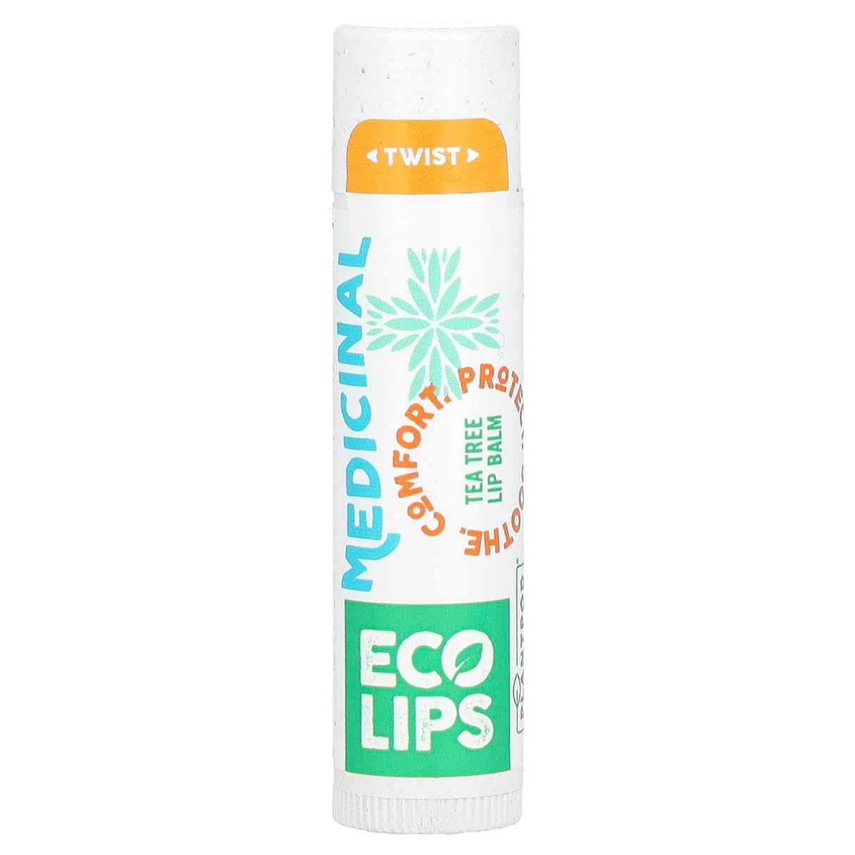 Eco Lips Inc., Medicinal Lip Balm, Tea Tree, 0.15 oz (4.25 g) - Supply Center USA