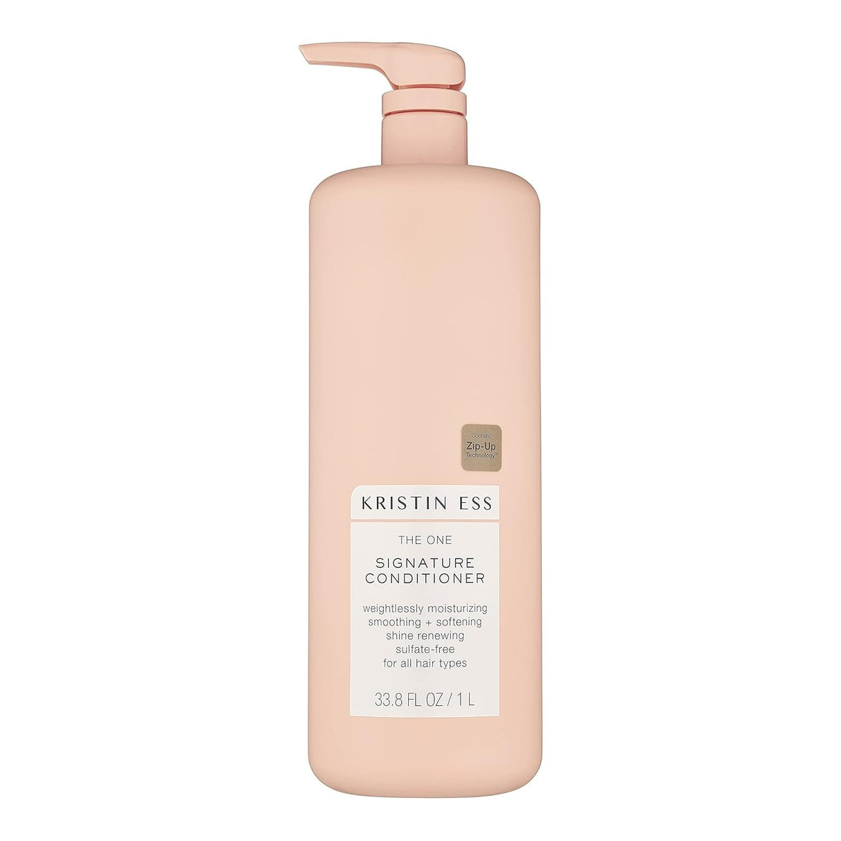 Kristin Ess Hair the One Signature Conditioner for Dry Damaged Hair - Moisturizes, Smooths, Detangles + Softens Hair - Sulfate Free, Color + Keratin Safe, 33.8 Fl. Oz