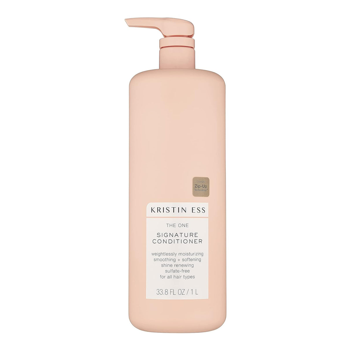 Kristin Ess Hair the One Signature Conditioner for Dry Damaged Hair - Moisturizes, Smooths, Detangles + Softens Hair - Sulfate Free, Color + Keratin Safe, 33.8 Fl. Oz