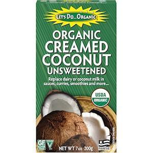 Edward & Sons, Let's Do Organic, Organic Creamed Coconut, Unsweetened, 7 oz (200 g) - Supply Center USA