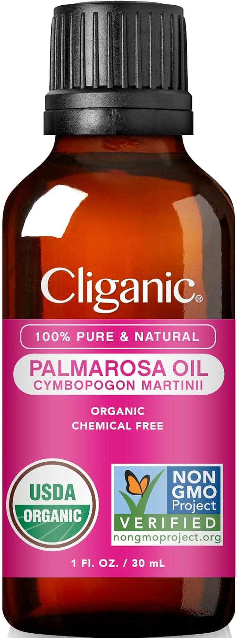 Cliganic Organic Essential Oils Set (Top 5) - 100% Pure Natural - Aromatherapy, Candle Making - Peppermint, Lavender, Eucalyptus, Lemongrass & Orange (Packaging May Vary)