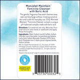 Monistat Boric Acid Feminine Cleanser, Fragrance Free Feminine Wash, 10 Fl Oz, 1 Pack