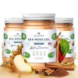 Trueseamoss Wildcrafted Irish Sea Moss Gel –7 Flavors- Nutritious Raw Seamoss Rich in Minerals, Proteins & Vitamins – Antioxidant Health Sea Moss, Vegan Made in USA (MANGO/PINEAPPLE, 1)