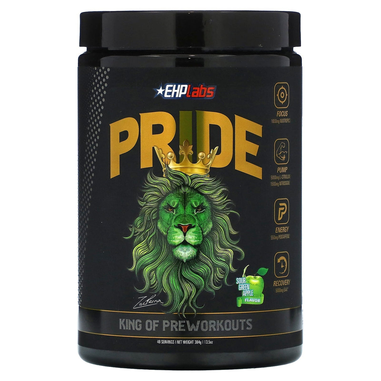 EHPlabs, Pride, King of Pre Workouts, Pina Colada, 12.6 oz (358 g) - Supply Center USA