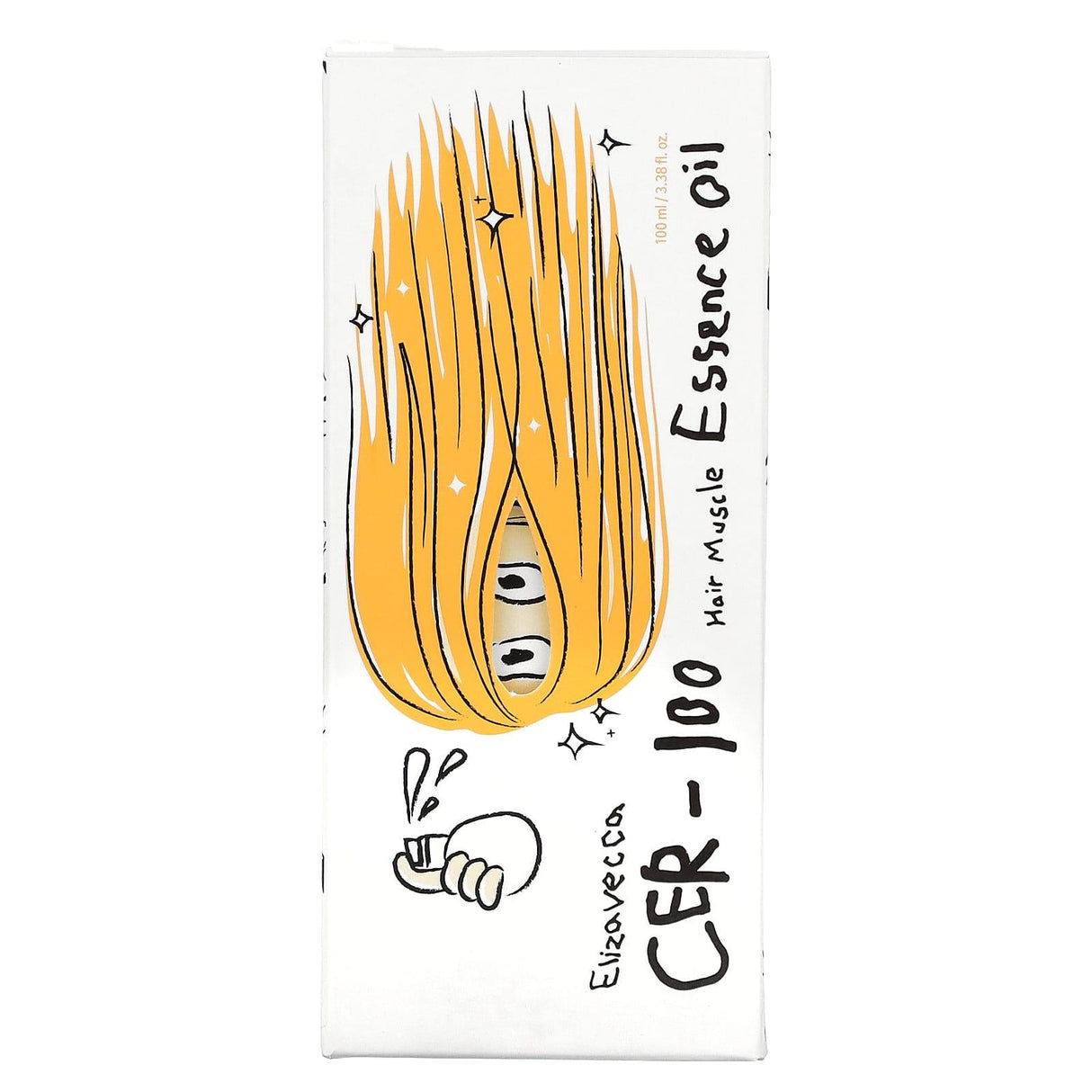 Elizavecca, Cer-100 Hair Muscle Essence Oil, 3.38 fl oz (100 ml) - Supply Center USA
