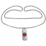Emerge-Alert, Penicillin Allergy Necklace, 1 Count - Supply Center USA