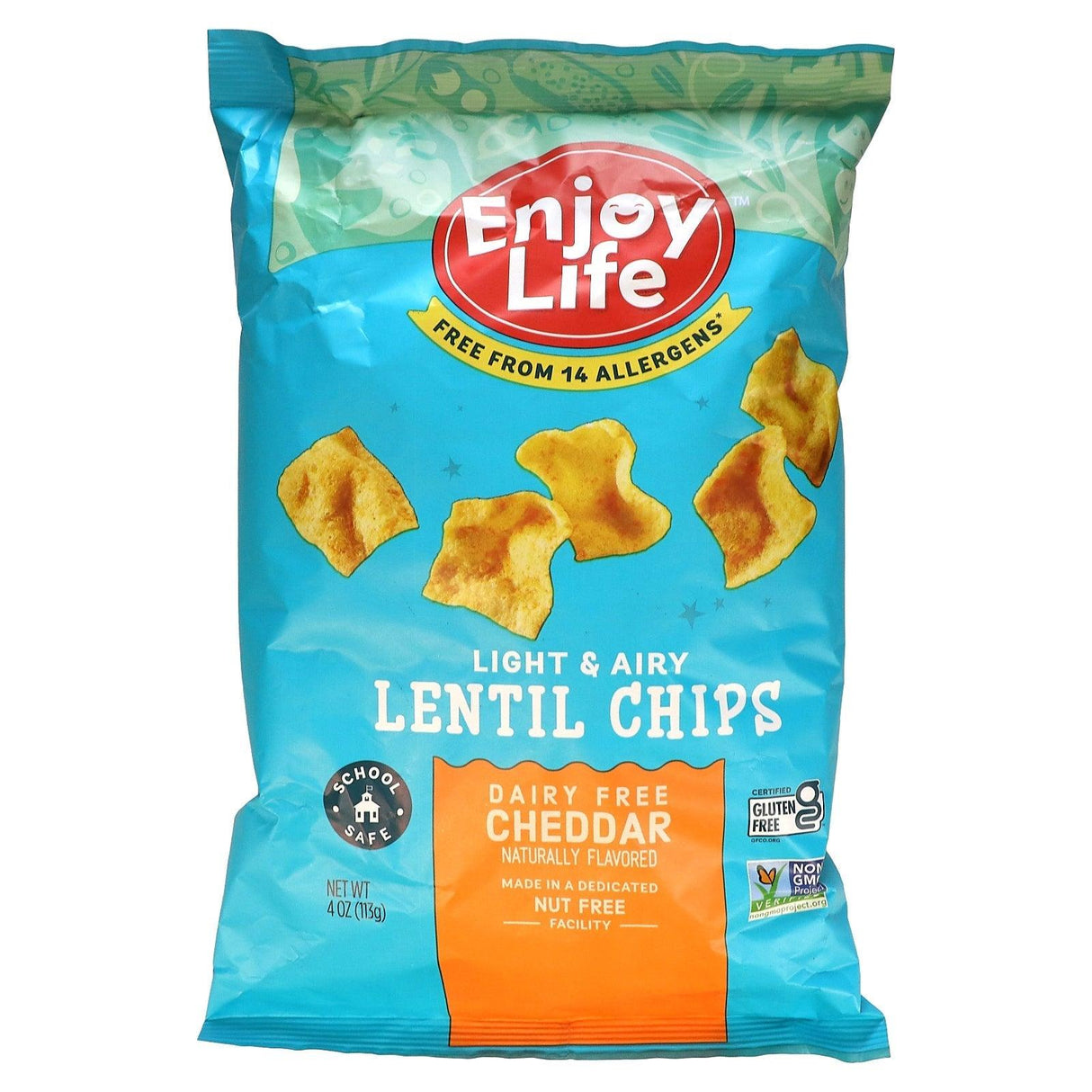 Enjoy Life Foods, Lentil Chips, Barbecue, 4 oz (113 g) - Supply Center USA