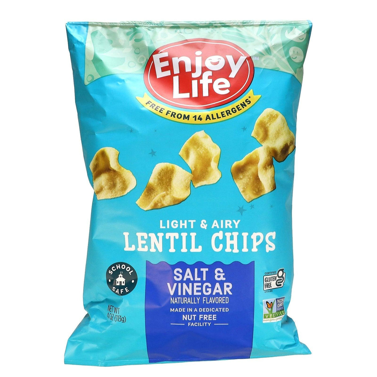 Enjoy Life Foods, Lentil Chips, Barbecue, 4 oz (113 g) - Supply Center USA