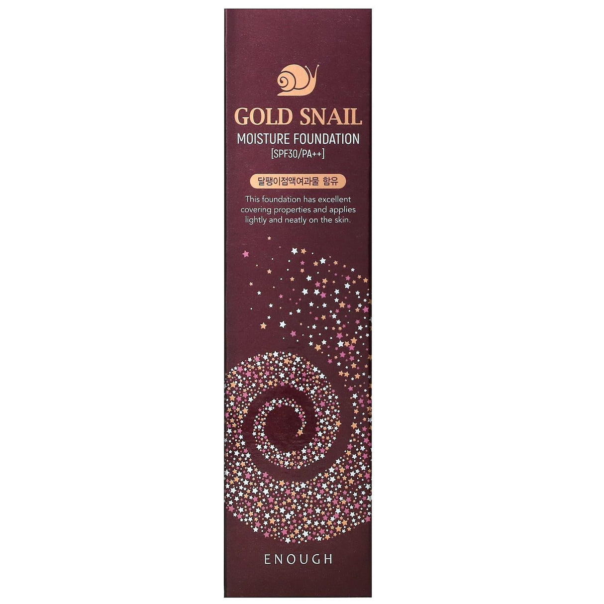 Enough, Gold Snail, Moisture Foundation, SPF 30 PA++, #21, 3.38 fl oz (100 ml) - Supply Center USA