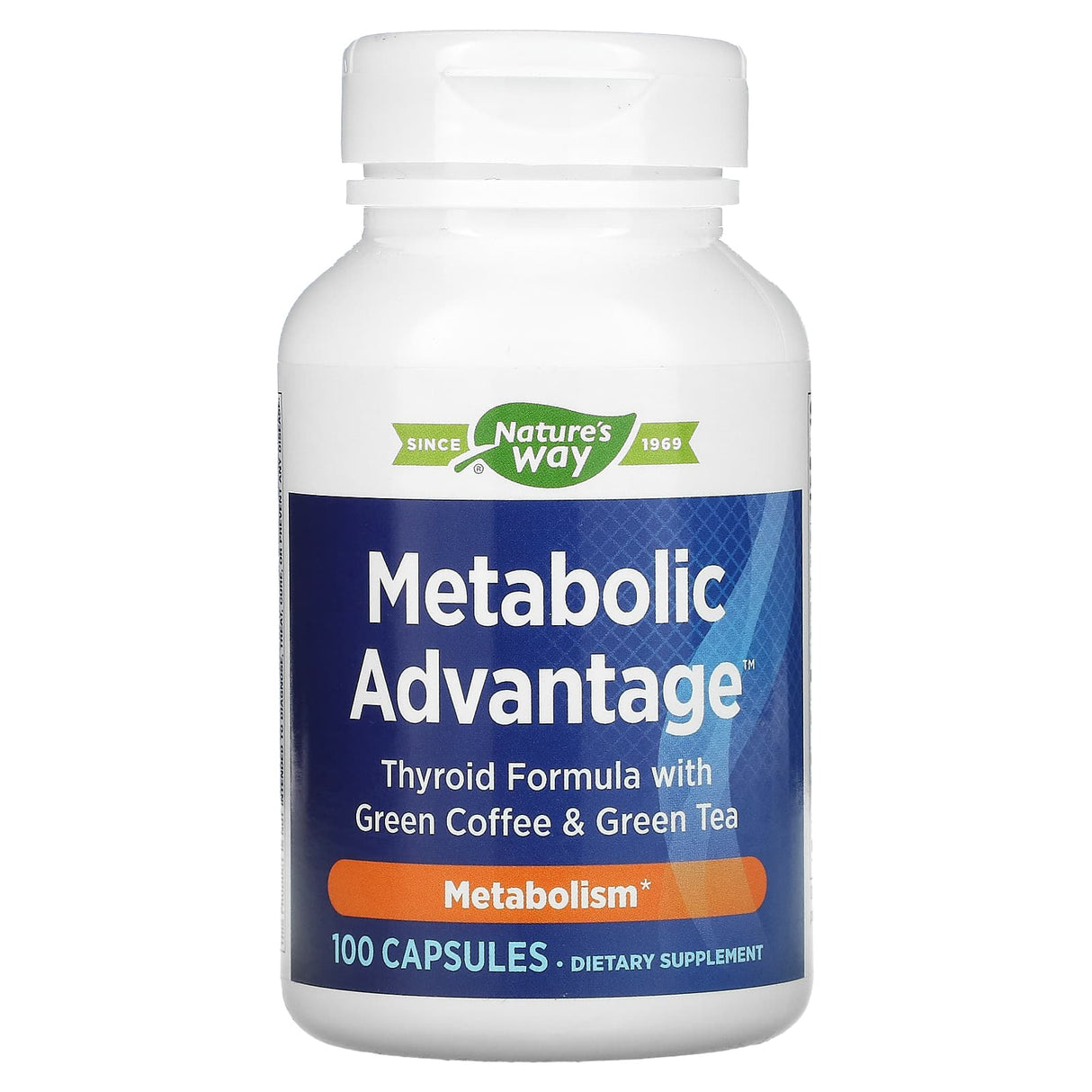Enzymatic Therapy, Metabolic Advantage, Metabolism, 100 Capsules - Supply Center USA