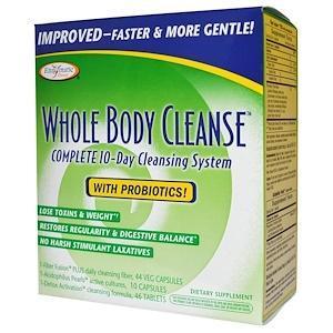Enzymatic Therapy, Whole Body Cleanse, Complete 10-Day Cleansing System, 3 Part Program - Supply Center USA