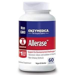 Enzymedica, Allerase, 60 Capsules - Supply Center USA