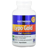 Enzymedica, Lypo Gold, For Fat Digestion, 240 Capsules - Supply Center USA