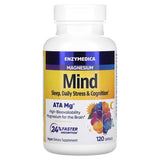 Enzymedica, Magnesium, Mind, 120 Capsules - Supply Center USA