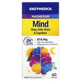 Enzymedica, Magnesium, Mind, 120 Capsules - Supply Center USA