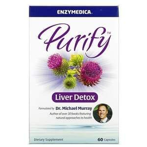 Enzymedica, Purify, Liver Detox, 60 Capsules - Supply Center USA