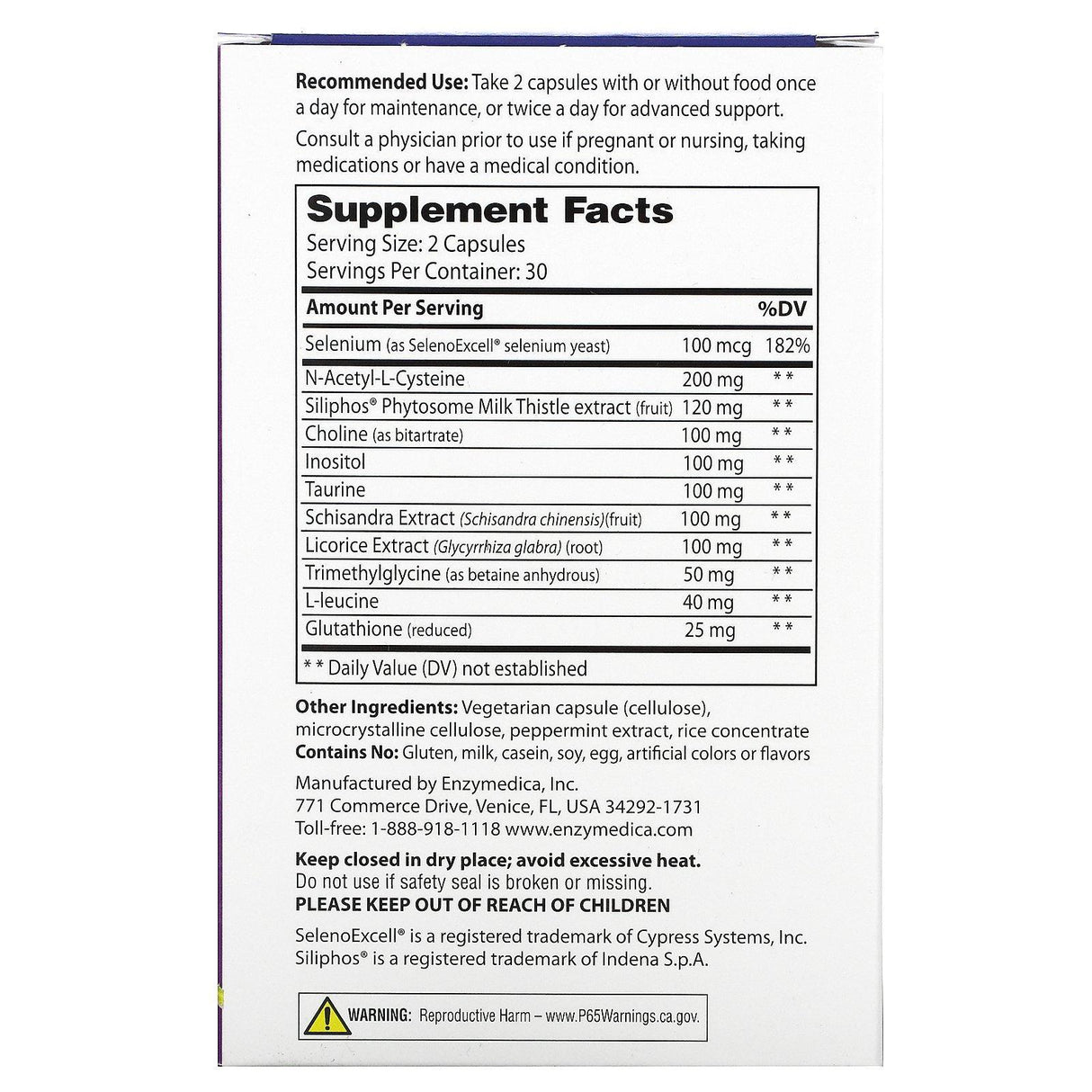 Enzymedica, Purify, Liver Detox, 60 Capsules - Supply Center USA