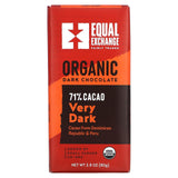 Equal Exchange, Organic Dark Chocolate, Very Dark, 2.8 oz (80 g) - Supply Center USA