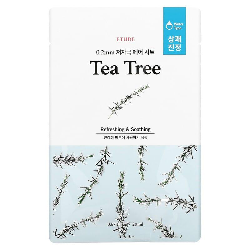 Etude, Green Tea Beauty Mask, 1 Sheet Mask, 0.67 fl oz (20 ml) - Supply Center USA