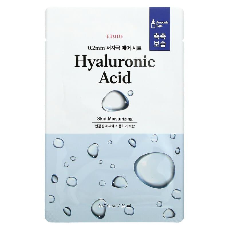 Etude, Hyaluronic Acid Beauty Mask, 1 Sheet Mask, 0.67 fl oz (20 ml) - Supply Center USA