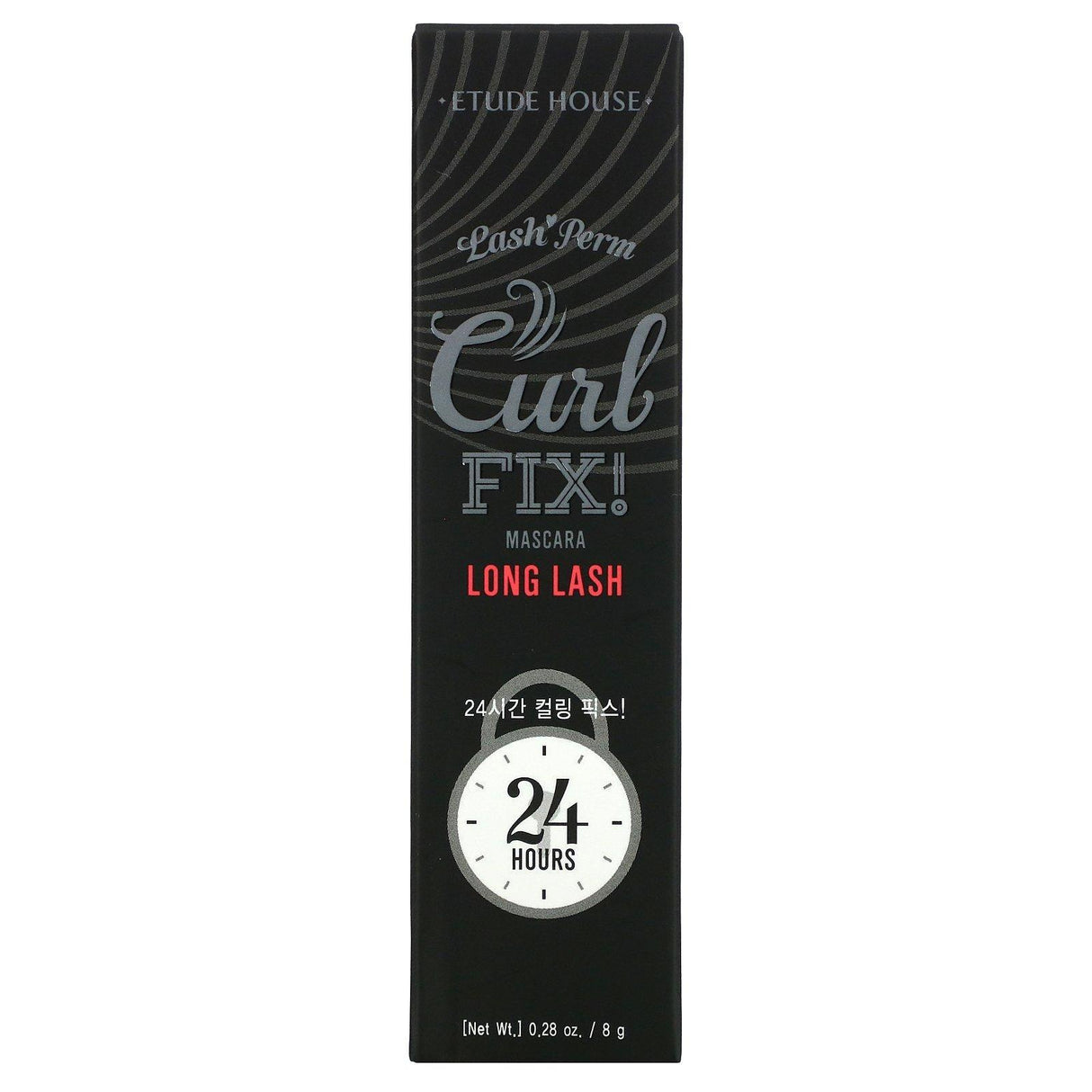 Etude, Lash Perm Curl Fix! Mascara, Long Lash, 0.28 oz (8 g) - Supply Center USA