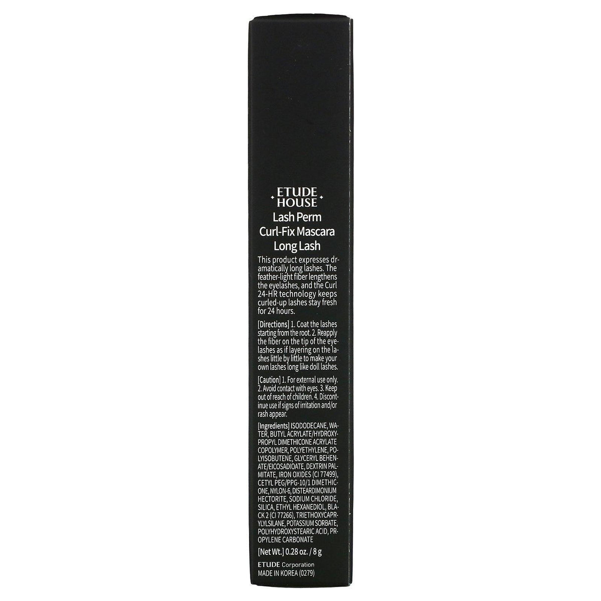 Etude, Lash Perm Curl Fix! Mascara, Long Lash, 0.28 oz (8 g) - Supply Center USA