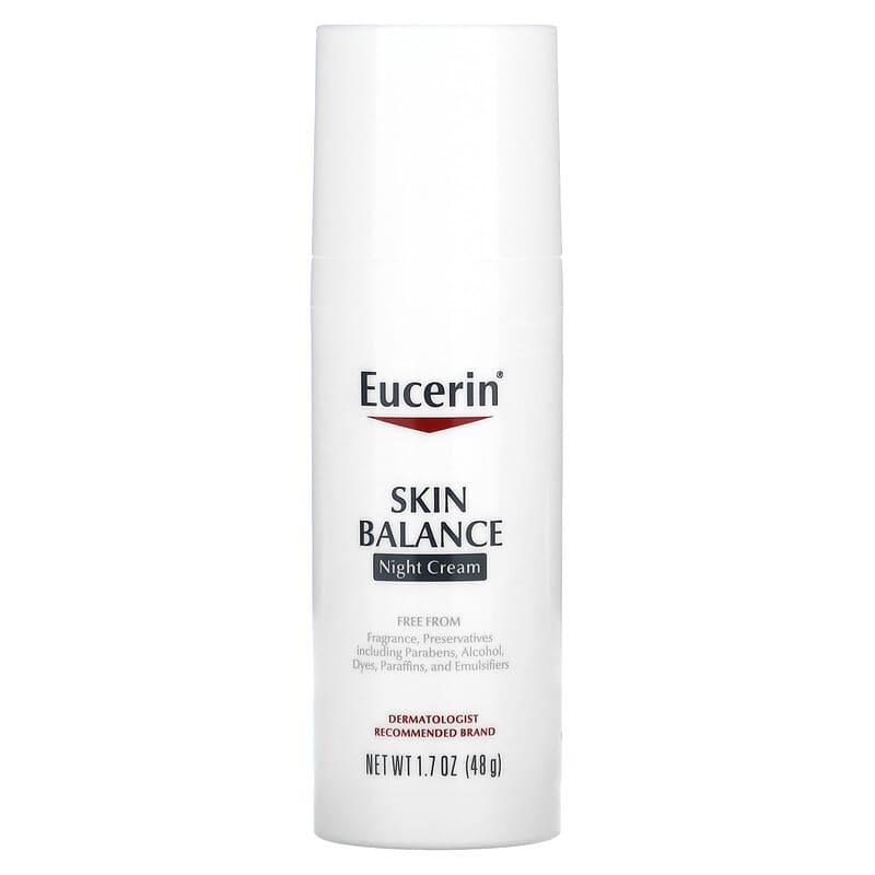 Eucerin, Skin Balance, Facial Night Cream, 1.7 oz (48 g) - Supply Center USA