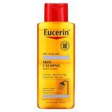 Eucerin, Skin Calming Body Wash, Fragrance Free, 16.9 fl oz (500 ml) - Supply Center USA