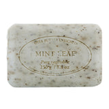 European Soaps, Pre de Provence, Bar Soap, Mint Leaf, 8.8 oz (250 g) - Supply Center USA