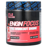 EVLution Nutrition, ENGN, Pre-Workout Engine, Watermelon, 9.52 oz (270 g) - Supply Center USA