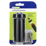 Ezy Dose, Locking Pill Container , 3 Pieces - Supply Center USA