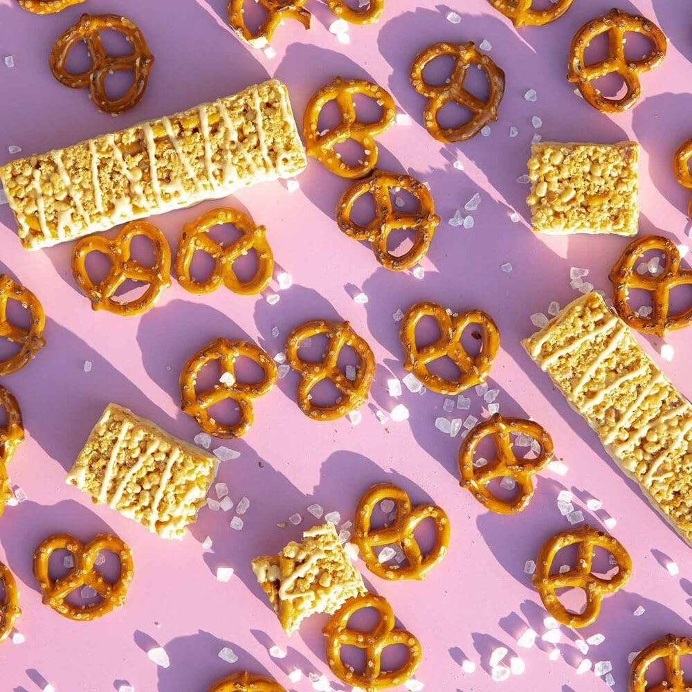 Wonderslim Protein & Fiber Bar, Salted Toffee Pretzel, 15G Protein, 7G Fiber, Gluten Free (7Ct)