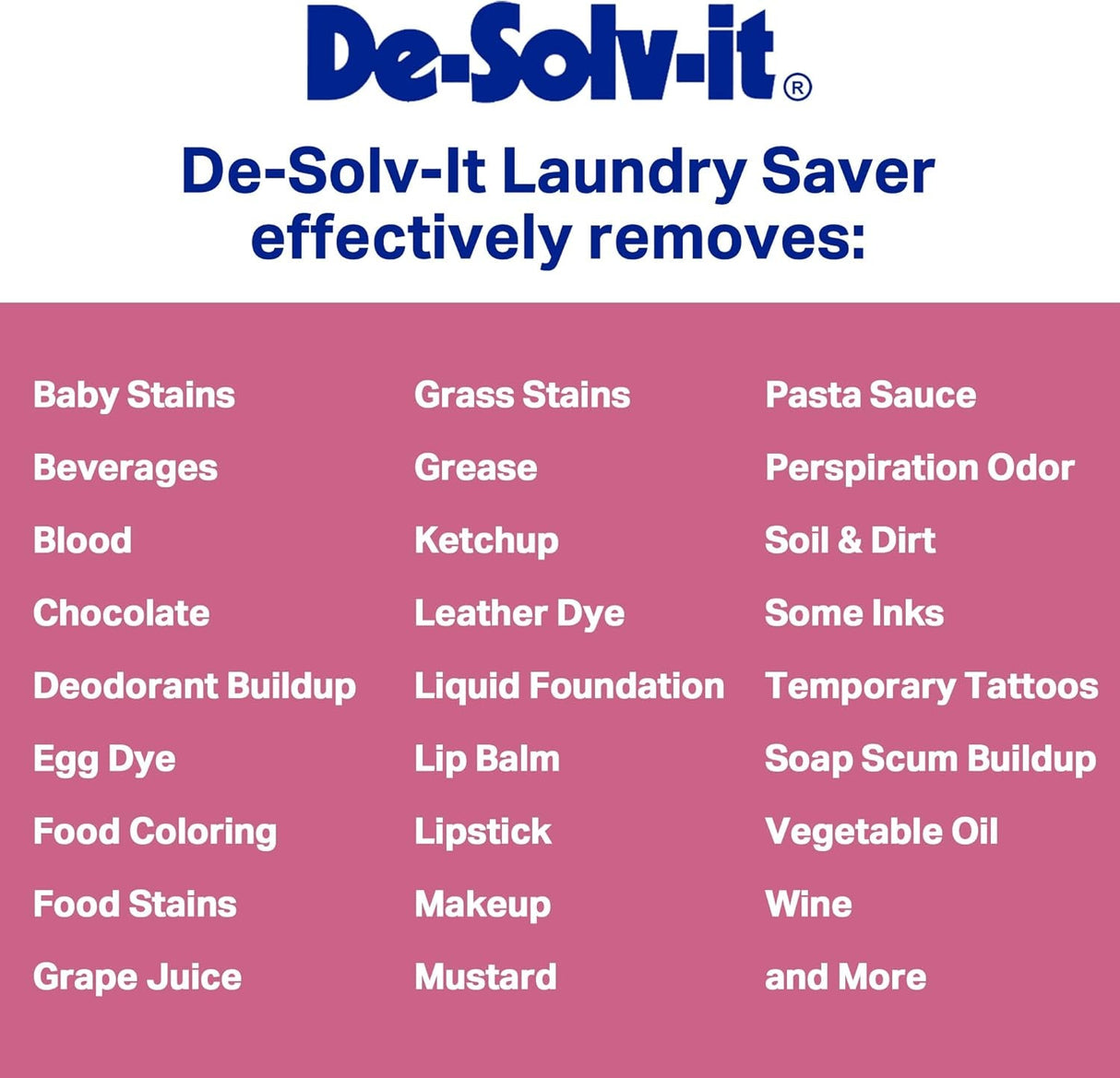 Orange-Sol De-Solv-It Laundry Saver, Instant Stain Remover for Laundry, Hair & Skin-Safe, 12-Ounce
