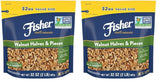 Fisher Chef'S Naturals Walnut & Pieces, Naturally Gluten Free, No Preservatives, Non-Gmo, Halves, 16 Oz