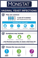 Monistat Instant Itch Relief Cream for Women, Maximum Strength Feminine Itch Care, 1 Oz, 2 Pack