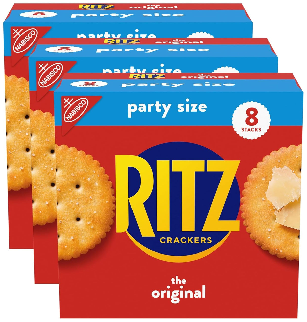 RITZ Fresh Stacks Original Crackers, Party Size, 23.7 Oz (16 Stacks)
