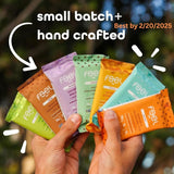 Feel Vegan Protein Bars - Keto, Gluten Free, Organic, 15G Protein - Dairy Free, Low Sugar - Variety Pack (6 Flavors, 6 Pack)
