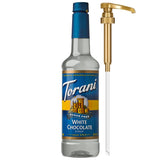 Torani Coffee Syrup, Vanilla Flavored Syrup for Drinks, Pump Included, 25.4 Fl Oz