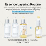 Mixsoon Bean Essence Vegansnail, Exfoliating Essence for Face, Hydrating Korean Skin Care, Glassskin 0.05 Fl.Oz /1.5Ml