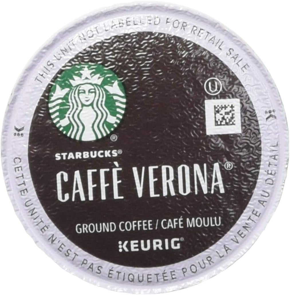Starbucks K-Cup Coffee Pods, Dark Roast Coffee, French Roast for Keurig Brewers, 100% Arabica, 4 Boxes (96 Pods Total)
