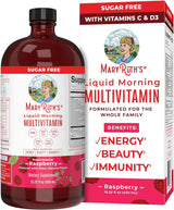 Multivitamin Multimineral for Women Men & Kids by Maryruth'S | No Added Sugar | Vegan Liquid Vitamins for Adults & Kids | Mens, Womens Multivitamin | Energy & Beauty Booster | Non-Gmo | 32 Fl Oz - Supply Center USA