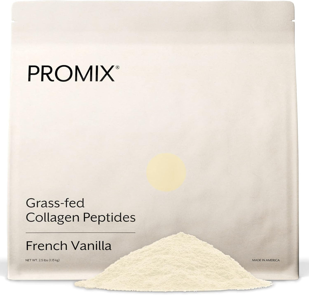 Promix Collagen Peptides, Unflavored, 2.5Lb Bulk - Hydrolyzed Collagen Protein Promotes Healthy Skin, Bones, Joints & Recovery Support - Add to Shakes, Smoothies, Beverages & Baking Recipes.