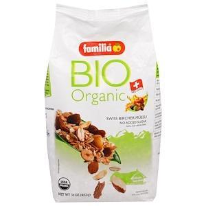 Familia, Bio Organic, Swiss Bircher Muesli, 16 oz (453 g) - Supply Center USA