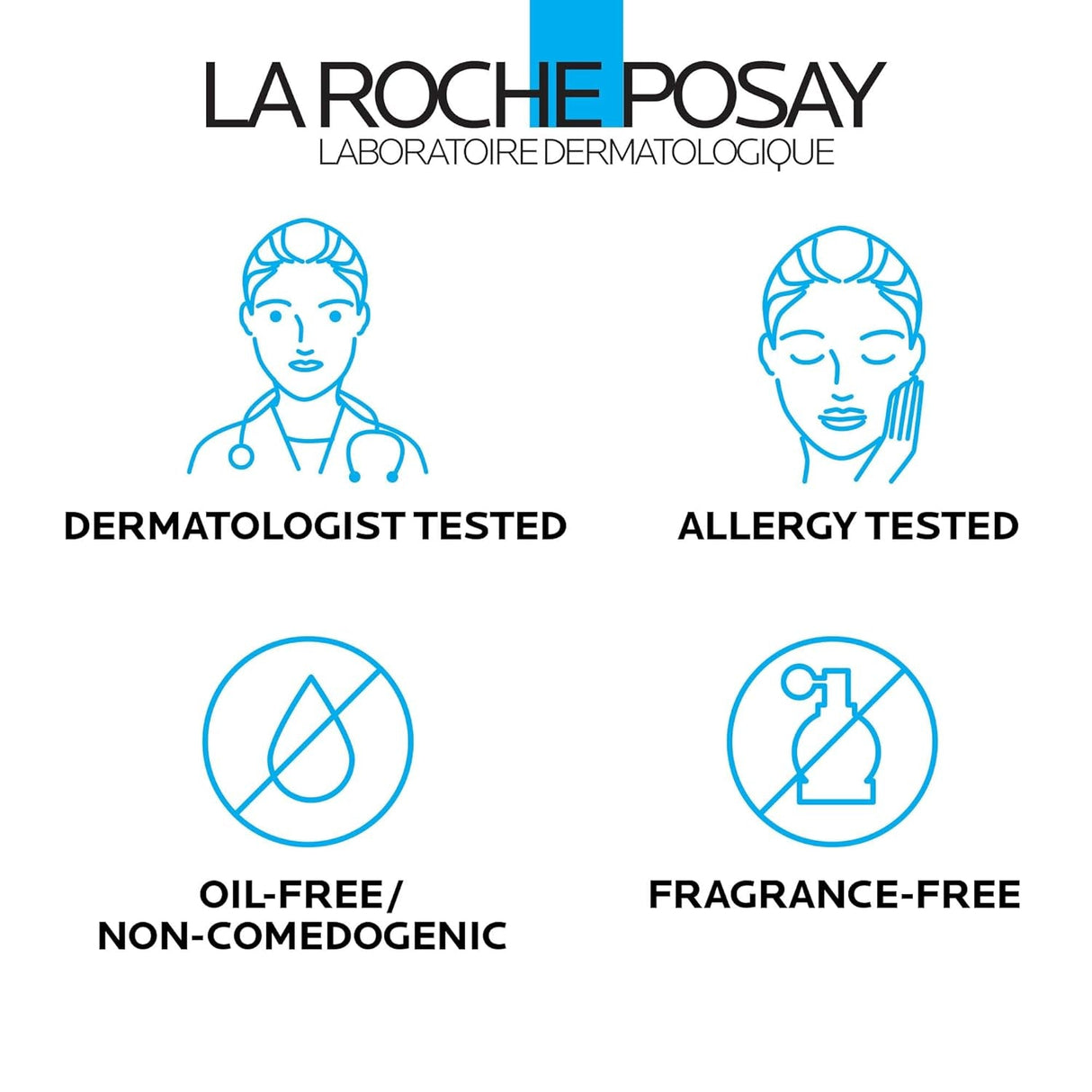 La Roche-Posay Toleriane Hydrating Gentle Face Cleanser | Hydrating Facial Cleanser with Niacinamide + Ceramides | Daily Face Wash for Dry Skin to Normal Skin | Sensitive Skin Tested | Fragrance Free