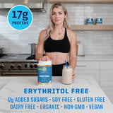Sunwarrior Vegan Protein Powder Plant-Based Protein Powder USDA Organic | BCAA Amino Acids Hemp Seed | Keto Friendly Soy, Dairy, & Gluten & Synthetic Free NON-GMO | Vanilla 32 Servings 17G Protein