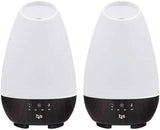 Healthsmart Essential Oil Diffuser, Cool Mist Humidifier and Aromatherapy Diffuser, FSA HSA Eligible with 500ML Tank for Large Rooms, Adjustable Timer, Mist Mode and 7 LED Light Colors, White